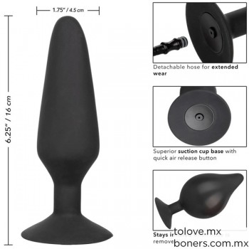 Sex Shop Gay en Línea | Venta de Juguetes Sexuales LGBT+ | Plug Anal Inflable Extra grande | Compra Segura | Envío a Domicilio