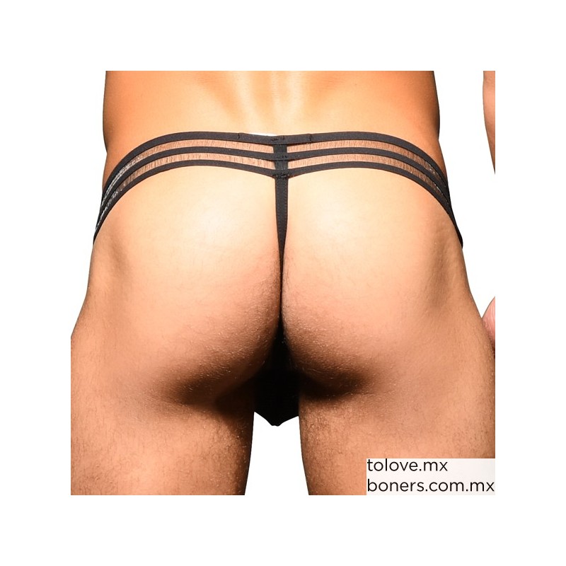 Tanga Andrew Christian Sexy Sheer Cup Thong W Almost Naked