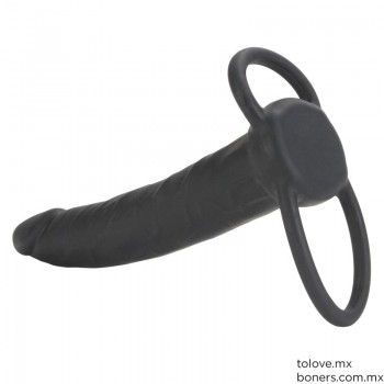 Sexshop | Donde comprar Dildo Doble Penetración Silicón | Consolador para hombre | Envíos a Cuernavaca, Morelos