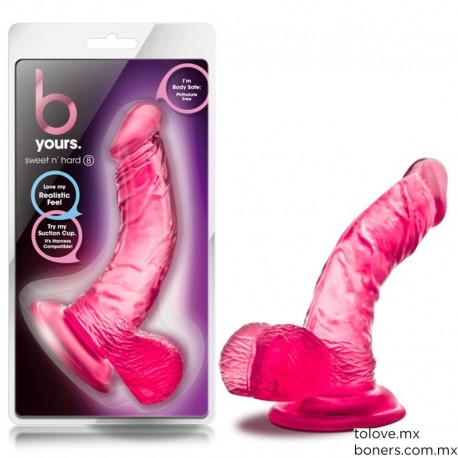 Tienda Sexo | Donde comprar Dildo Sweet'n Hard Rosa 17 cm | Juguete Sexual para Mujer | Envío Veracruz, Xalapa, Oaxaca
