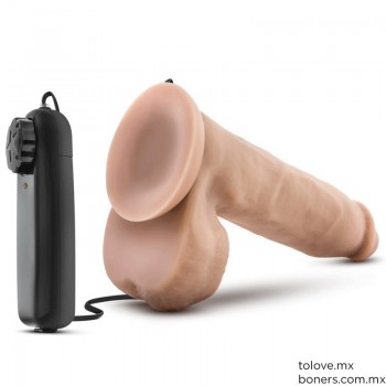 Sexshop en línea | Venta de Vibrador Textura Natural 20 cm | Precio de los consoladores | Envío mismo día Ciudad de México