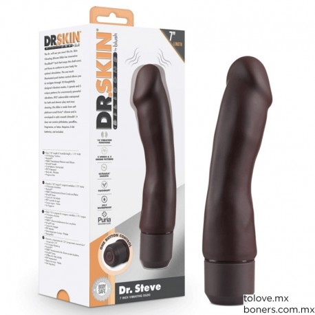 Vibrador Dr Steve Silicón 19 cm