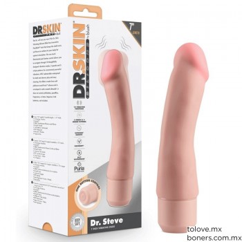 Sexshop | Venta de Vibrador Dr Steve Silicón 19 cm | Lubricantes sexuales para mujer | Entregas en Alcaldía Tláhuac