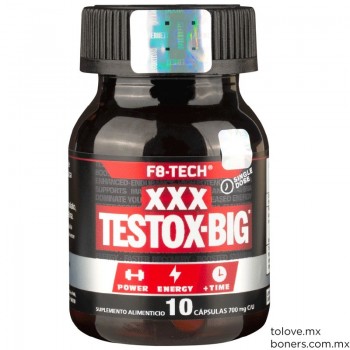 Sex Shop | Precio de Vigorizante Testox-Big XXX 20 Tabletas | Productos para Insaciables | Envío Toluca, Cuernavaca, Mérida