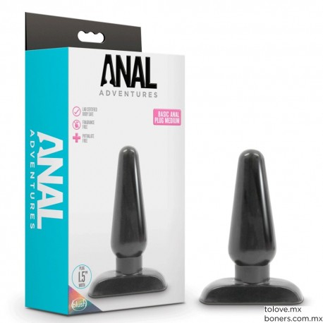 Tienda de Consoladores | Compra Plug Anal Chico | Productos para Insaciables | Envío Guanajuato, León, San Miguel de Allende