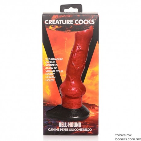 Sex Shop | Precio de Dildo Hell Hound Canine | Complementa tu Experiencia | Entrega mismo día en Ciudad de México