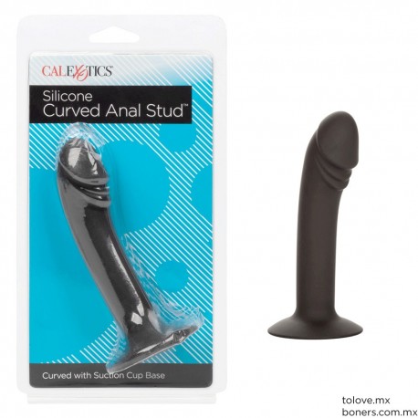 Sexshop gay | Venta de Dildo de Silicón Curvo | Consolador para hombre | Envío Oaxaca, Chiapas, Veracruz