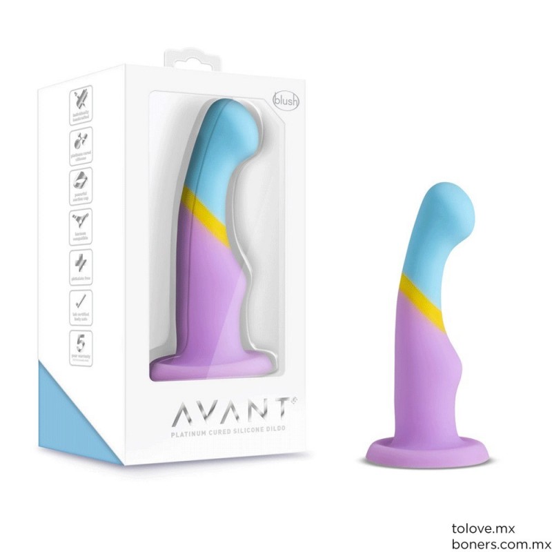 Sexshop online | Precio de Dildo de Silicón Heart of Gold | Empaque Discreto | Envío a Guadalajara rápido y seguro