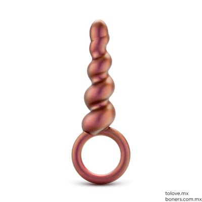 Sexshop | Precio de Plug Anal Spiral Loop Plug Copper 13 cm | Sexshop Portales | Envíos a Cuernavaca, Morelos