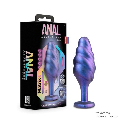 Sexshop gay | Compra Plug Anal  Bumped Bling 11 cm | Precio Bolas Kegel | Entregas en Alcaldía Iztapalapa