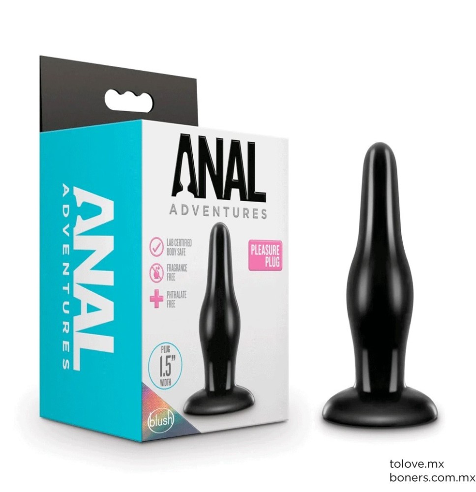 Sex Shop LGBT | Precio de Plug Anal Negro 11 cm | Productos de Sexualidad | Envío a Guadalajara rápido y seguro