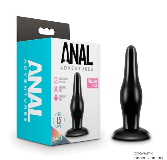 Sex Shop LGBT | Precio de Plug Anal Negro 11 cm | Productos de Sexualidad | Envío a Guadalajara rápido y seguro