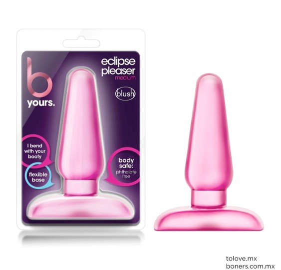 Tienda Online Sexo | Compra Plug Anal Eclipse Mediano Rosa | Strap on para pareja | Entregas en Alcaldía Tláhuac