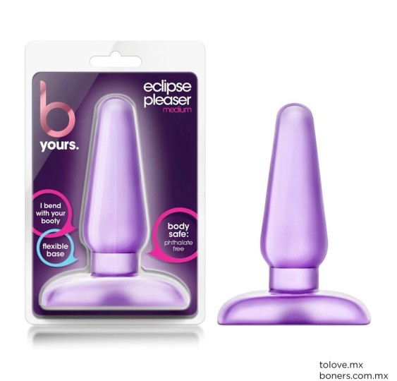 Sexshop online | Donde comprar Plug Anal Eclipse Mediano Morado | Juguetes sexuales para hombre | Envíos a Cuernavaca, Morelos