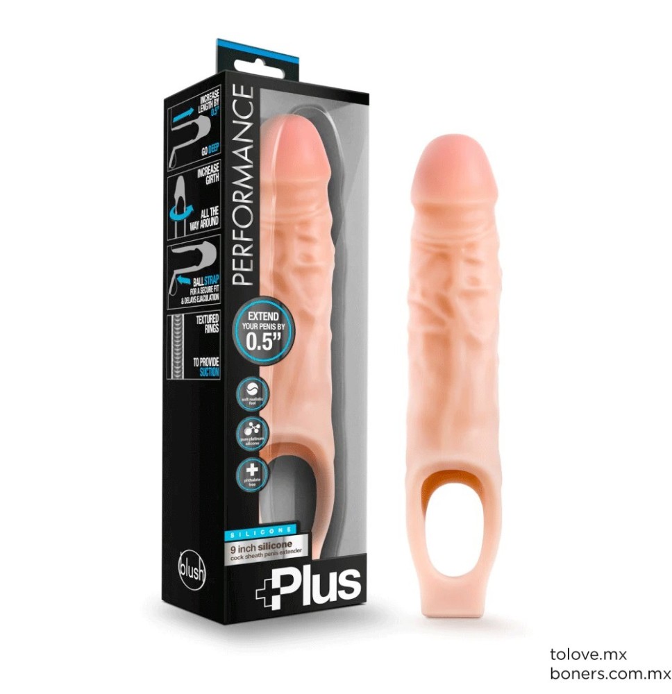 Sex shop online | Compra Funda Pene Rendimiento + 1.3 cm | Placer a tu Ritmo | Envío rápido y seguro a Chihuahua