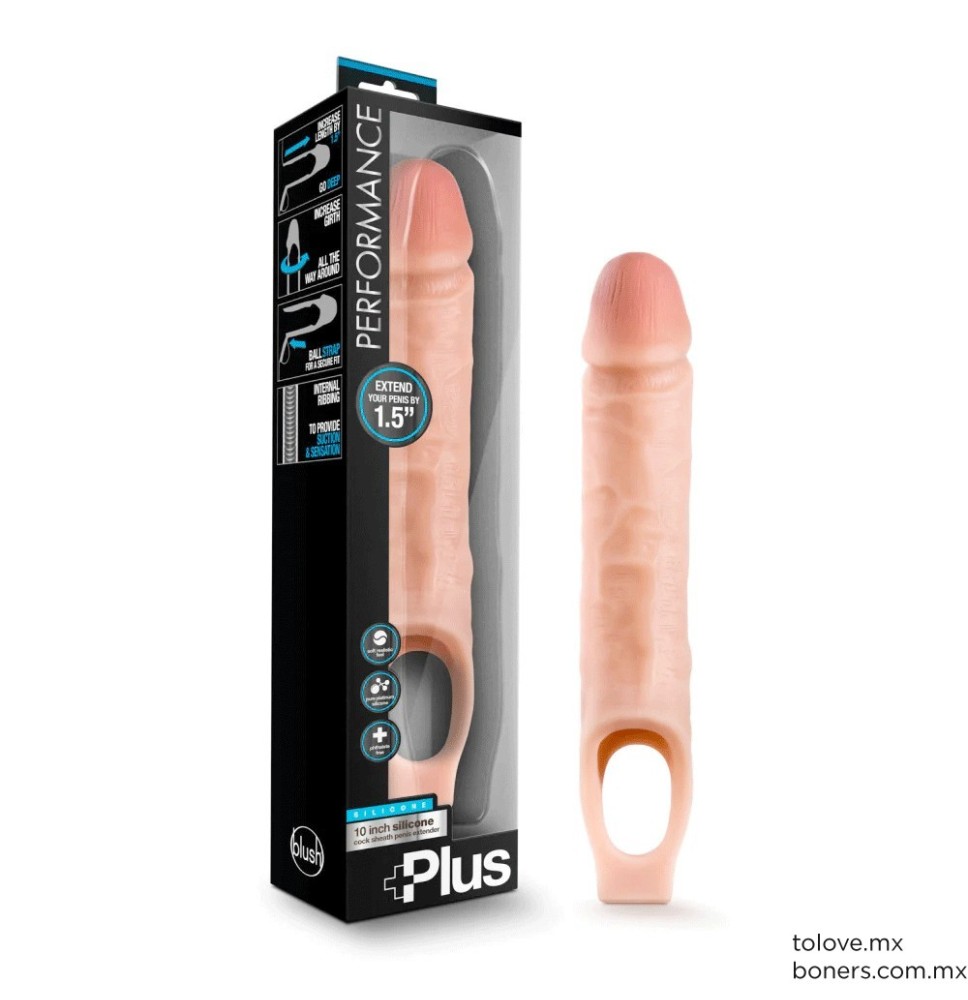 Sexshop | Venta de Funda Pene Rendimiento + 3.8 cm | El Mejor Regalo para tu Novio | Envío Tabasco, Campeche y Veracruz