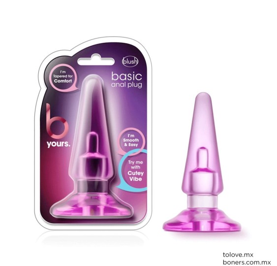 Juguetes Eróticos | Venta de Plug Anal Rosa Translúcido | Juguete Sexual para Mujer | Envío Toluca, Cuernavaca, Mérida