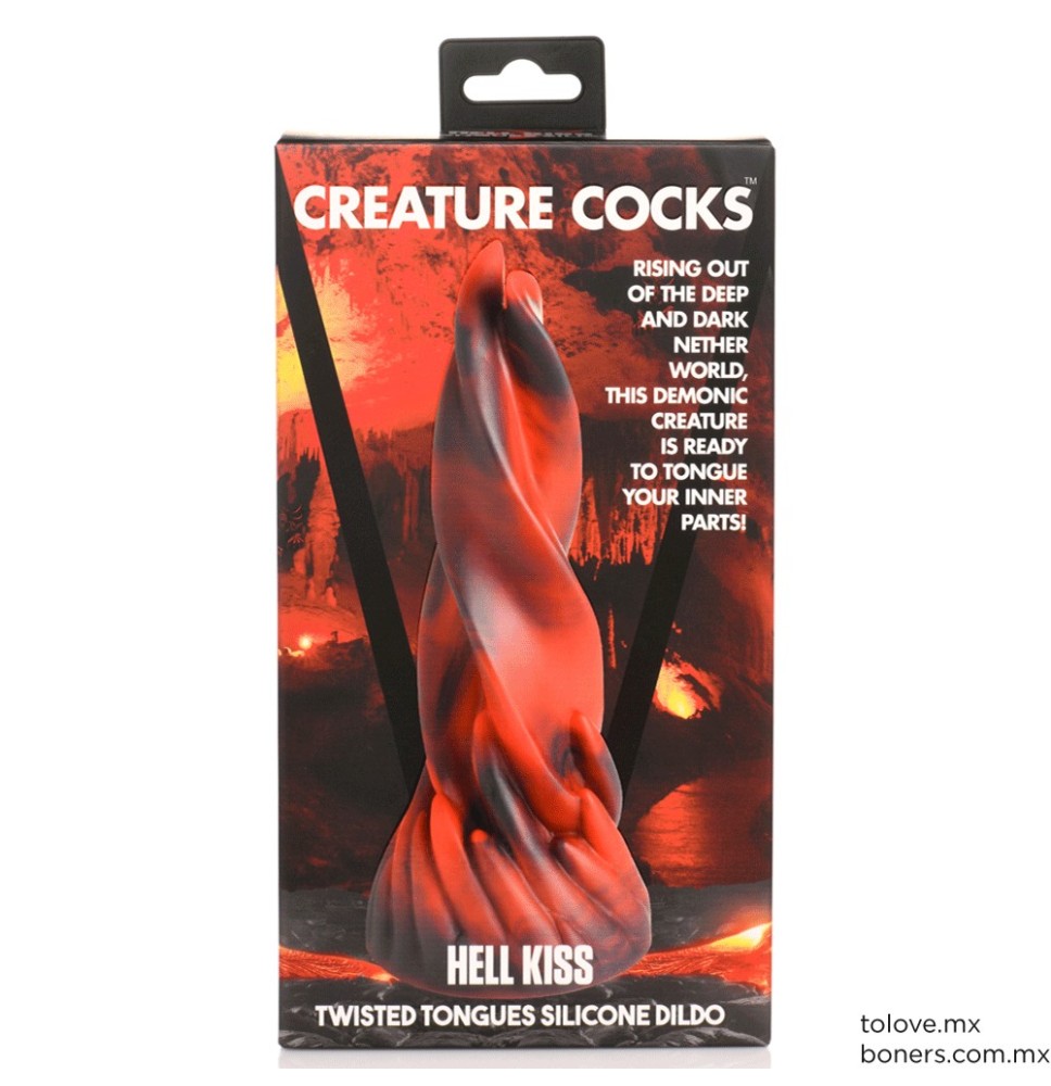 Sexshop gay | Precio de Dildo Hell Kiss Twisted Tongues | Juguetes Sexuales para Adulto | Entregas en Alcaldía Azcapotzalco