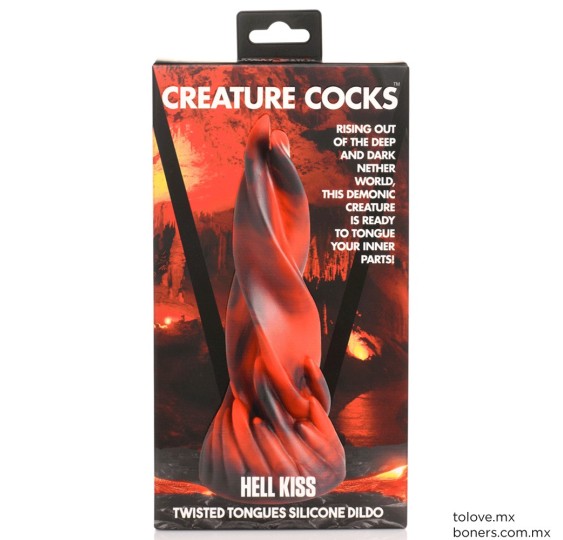 Sexshop gay | Precio de Dildo Hell Kiss Twisted Tongues | Juguetes Sexuales para Adulto | Entregas en Alcaldía Azcapotzalco