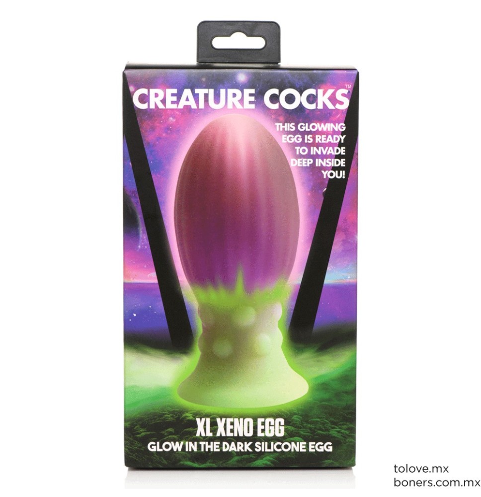 Sexshop Online | Compra Dildo Xeno Egg XL | Juguetes para Mujeres Adultas | Envío Quintana Roo, Yucatán y todo México