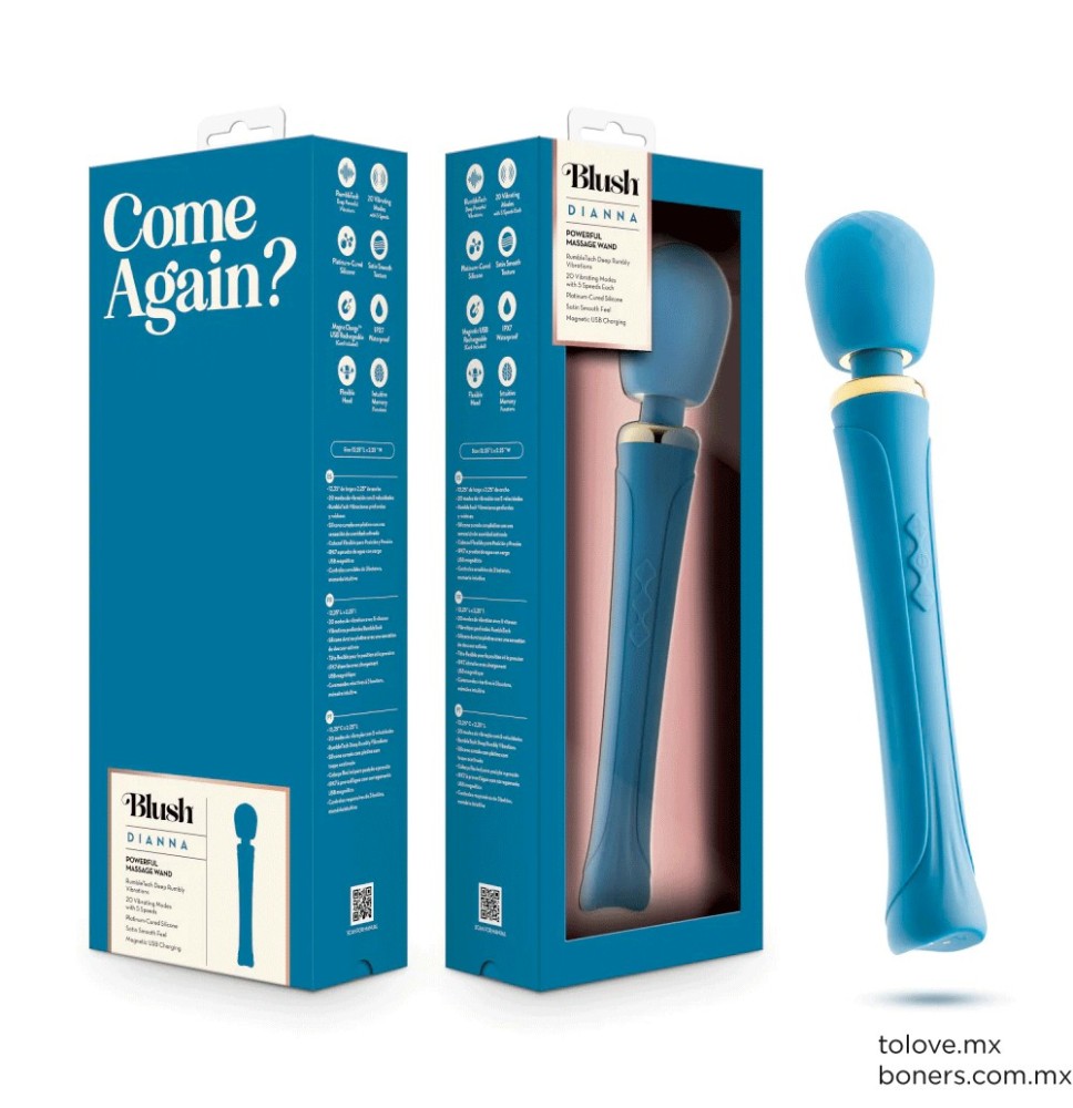 Boutique erótica | Precio de Wand Vibrador Dianna | Empaque Discreto | Envío Toluca, Cuernavaca, Mérida