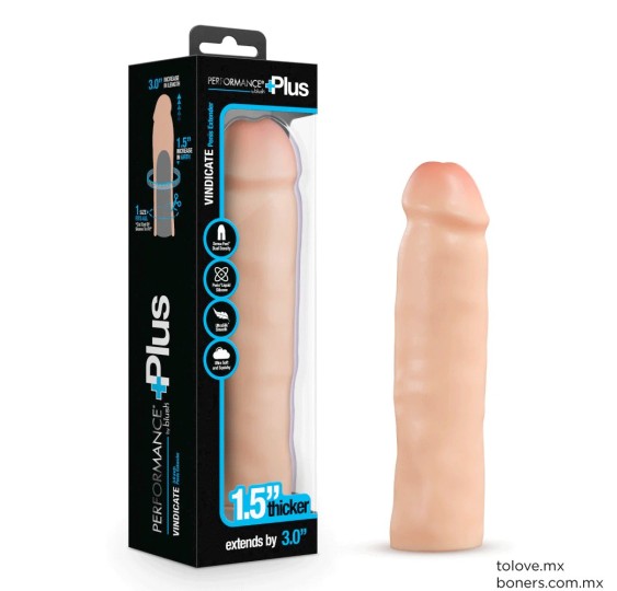 Sex shop online | Compra Funda Pene Rendimiento + 7.6 cm | Juguete Sexual para Hombre | Entregas en Alcaldía Cuauhtémoc