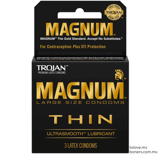 Comprar condones Trojan Magnum en México | Sexshop en Línea | Envíos seguros y discretos a Guadalajara y a todo el país