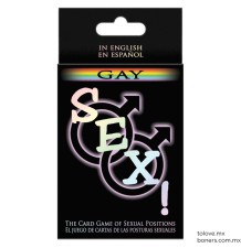 Juego de cartas de posiciones sexuales Sexo Gay | Sex Shop México en línea | Compra segura y discreta