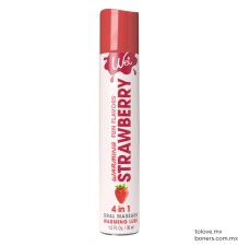 Sexshop en Línea | Lubricante 4 en 1 sabor Fresa: Térmico, Sabor y  Masajeador | Compra Segura | Envío CDMX y República Mexicana