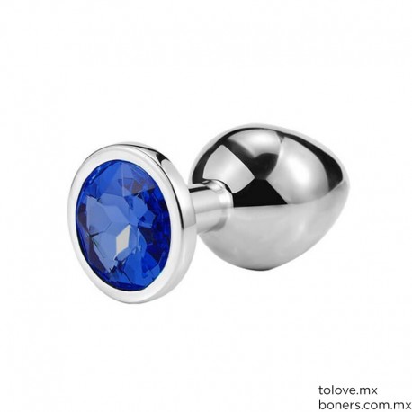 Plug Diamante Azul Rey Grande