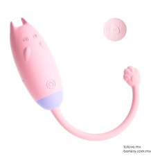 Bala Meow Púrpura Control | Meow Remote Control Vibrator Pink