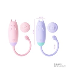 Boutique erótica | Precio de Bala Vibradora Meow con Control | Productos para Insaciables | Envío a Cancún sin retrasos