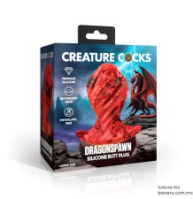 Sexshop online | Precio de Plug Anal Dragonspawn Butt Plug Large | Gel para sexo oral | Envío seguro a Puebla