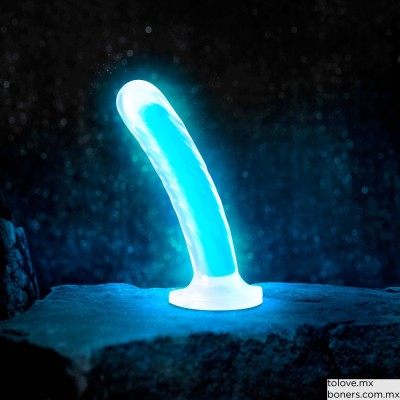 Sex Shop México | Dildo Neon Fosforescente de Silicón | Compra Segura | Envíos a toda la República Mexicana