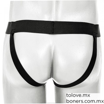 Suspensorio de piel y elastano