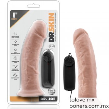 Compra aquí tu vibrador con control remoto de 20 cm dr joe, sexshop en línea y recibe en tu domicilio