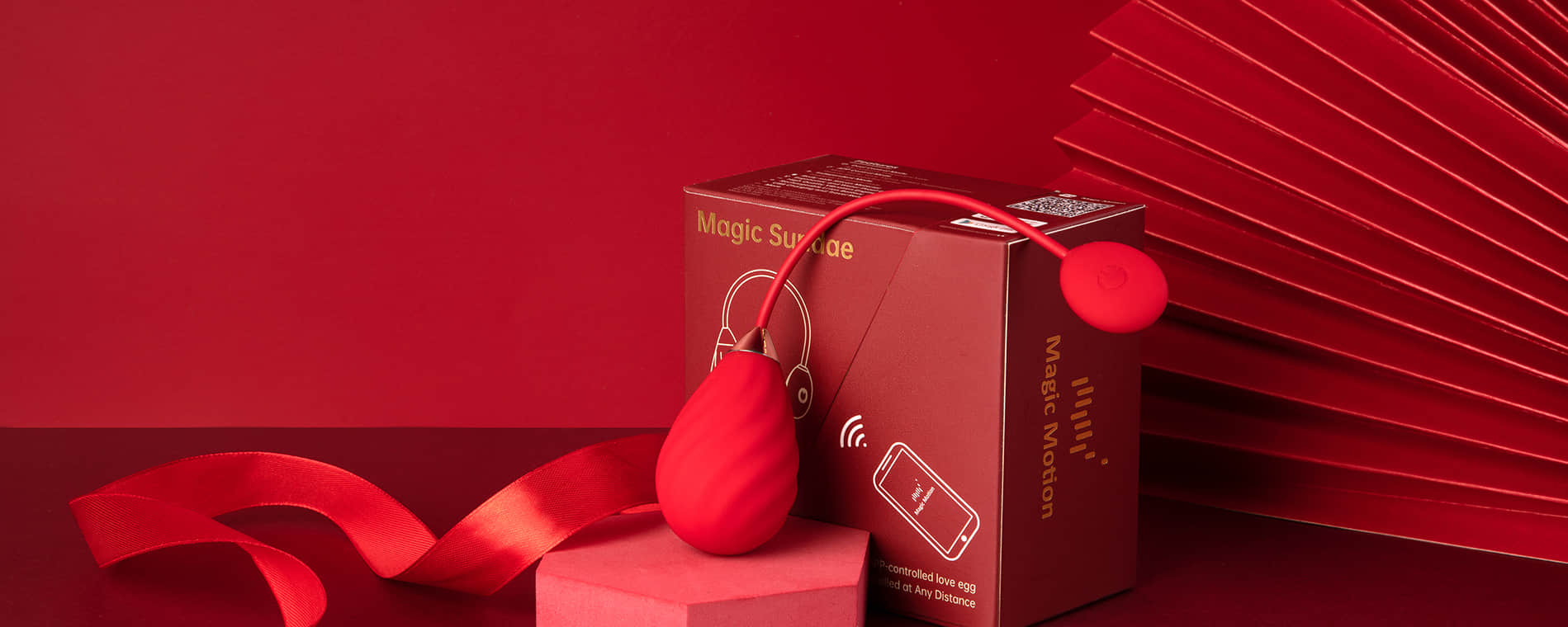 Magic Motion Sundae es un vibrador controlado por App para Android y iPhone