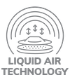 La tecnología Liquid Air imita la sensual sensación de un chorro de agua intermitente